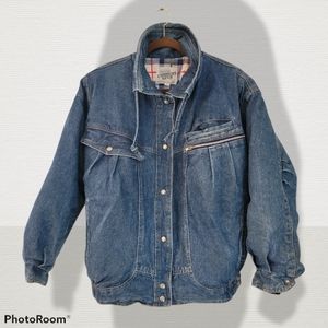 Be in the Current Seen, 80's jean jacket, large